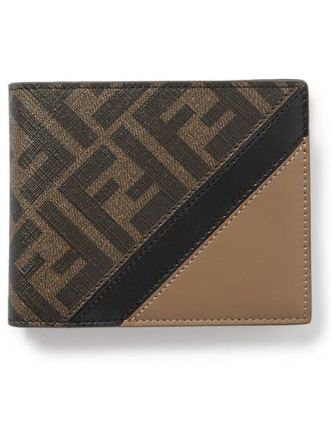 fendi billfold wallet|Fendi zipper wallet.